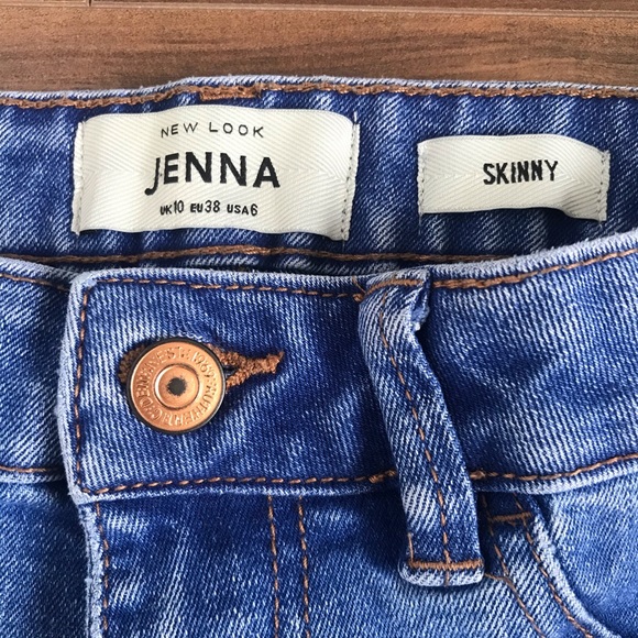 ASOS New Look Jenna denim skinny jeans size US6 - Picture 2 of 4